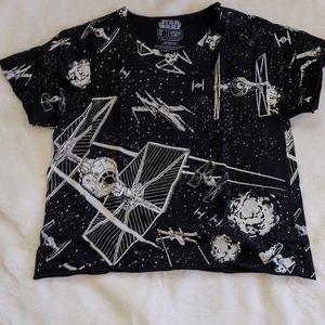 Cropped Star Wars Tee